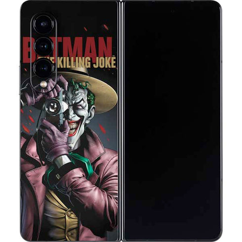 DC Comics The Joker Killing Joke Cover Art by Brian Bolland Galaxy Z Fold4 5G Skin